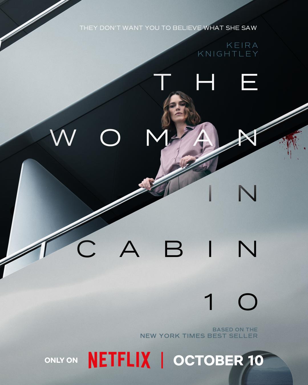 فیلم The Woman in Cabin 10 2025 | زنی در کابین